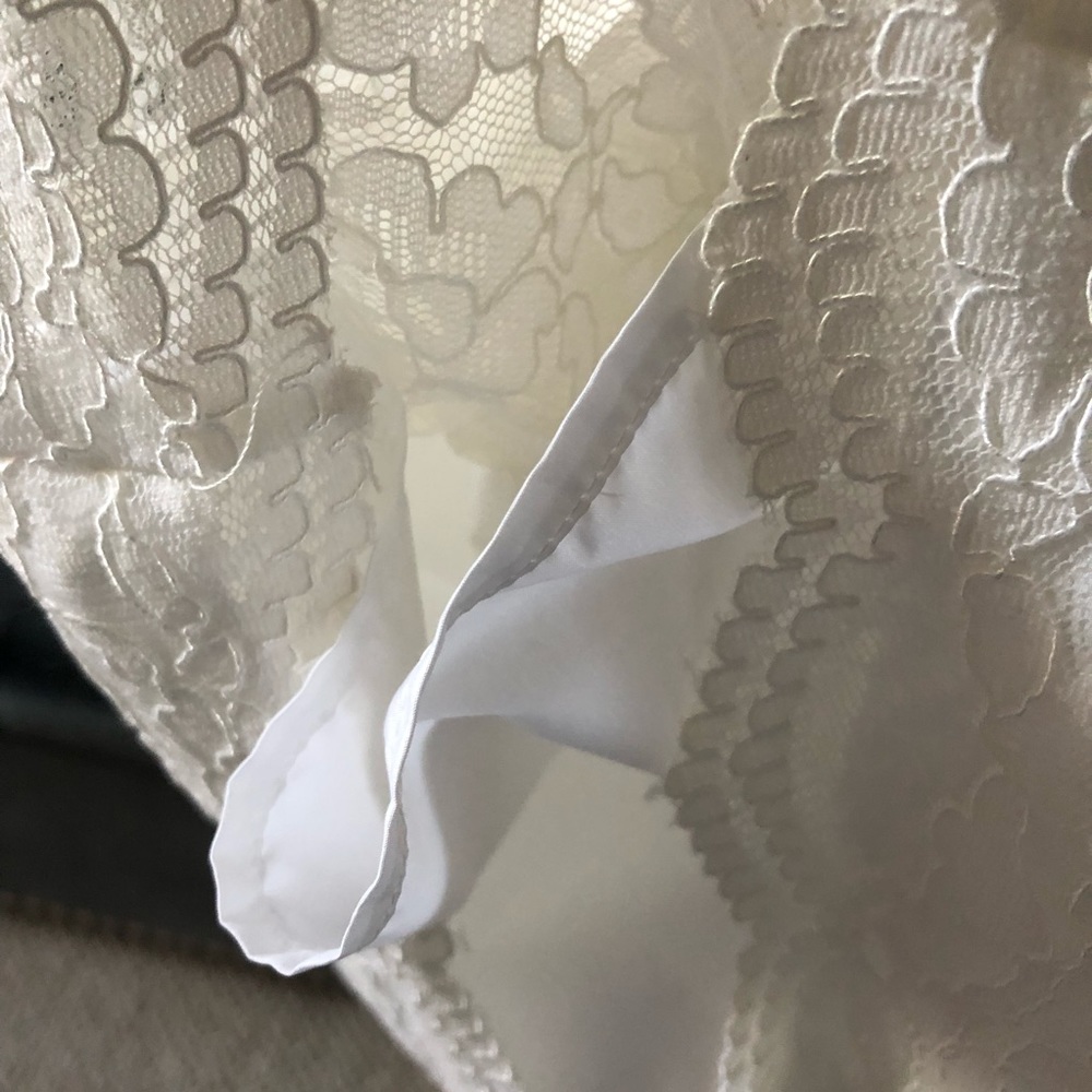 NWOT Calvin Klein White Lace Dress - Picture 5 of 7